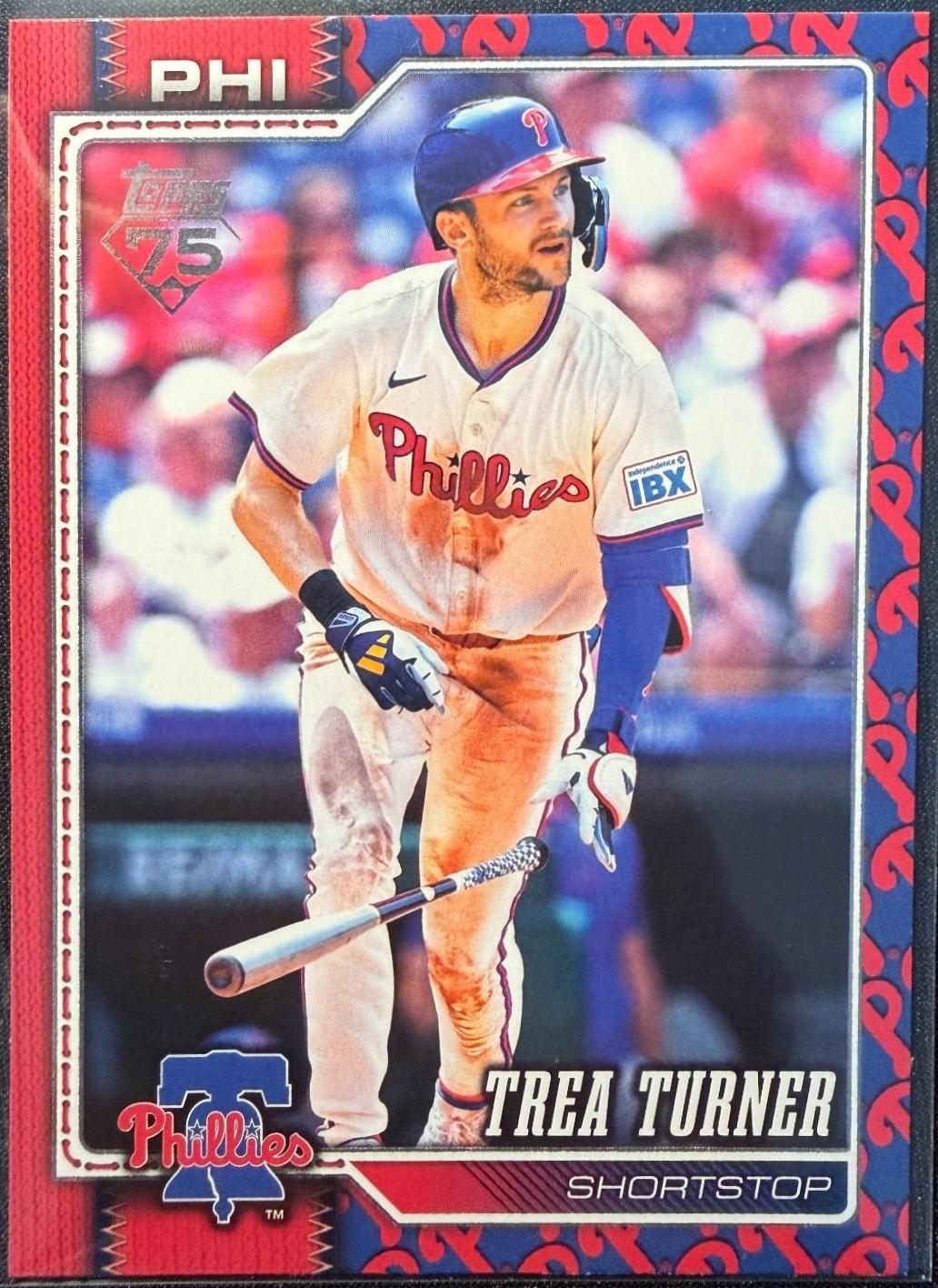 2026 Topps Trea Turner [Team Color Border Variation] #322 card