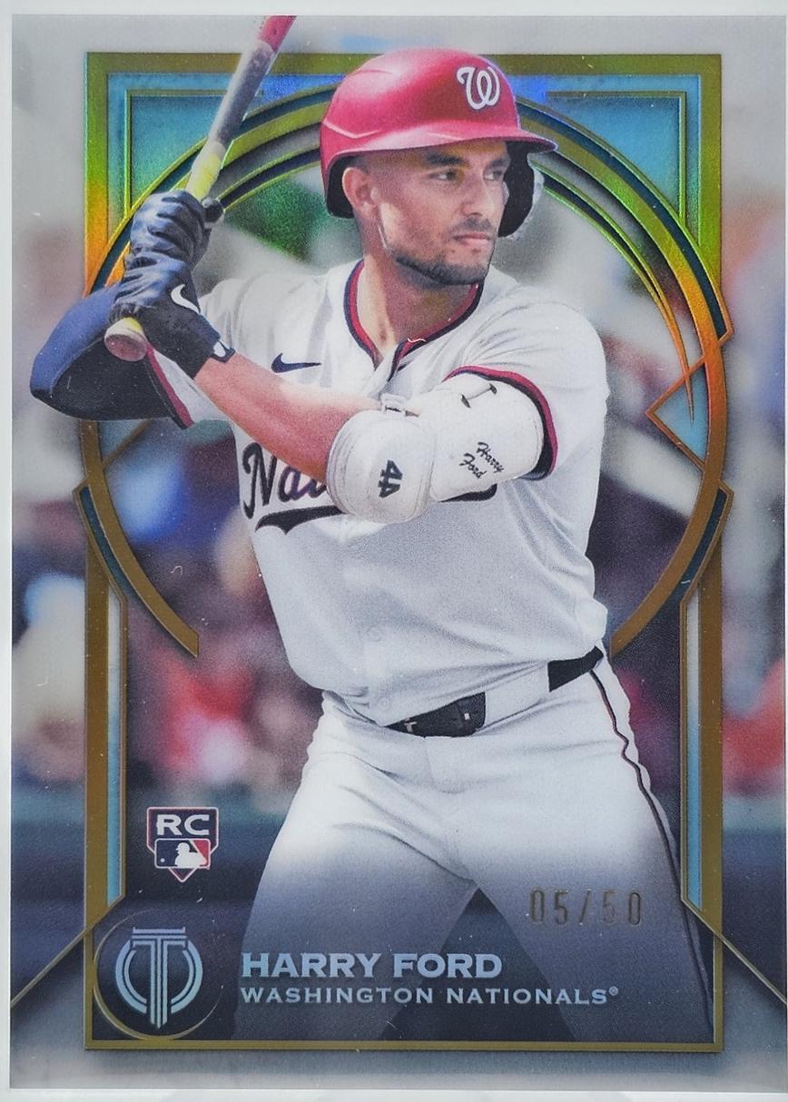 2026 Topps Tribute Harry Ford [Gold] #43 card