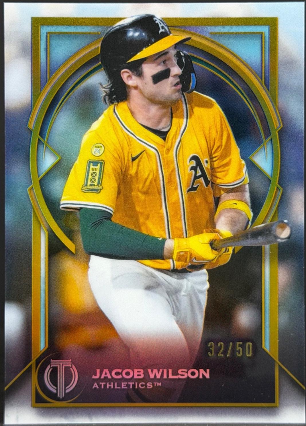2026 Topps Tribute Jacob Wilson [Gold] #66 card