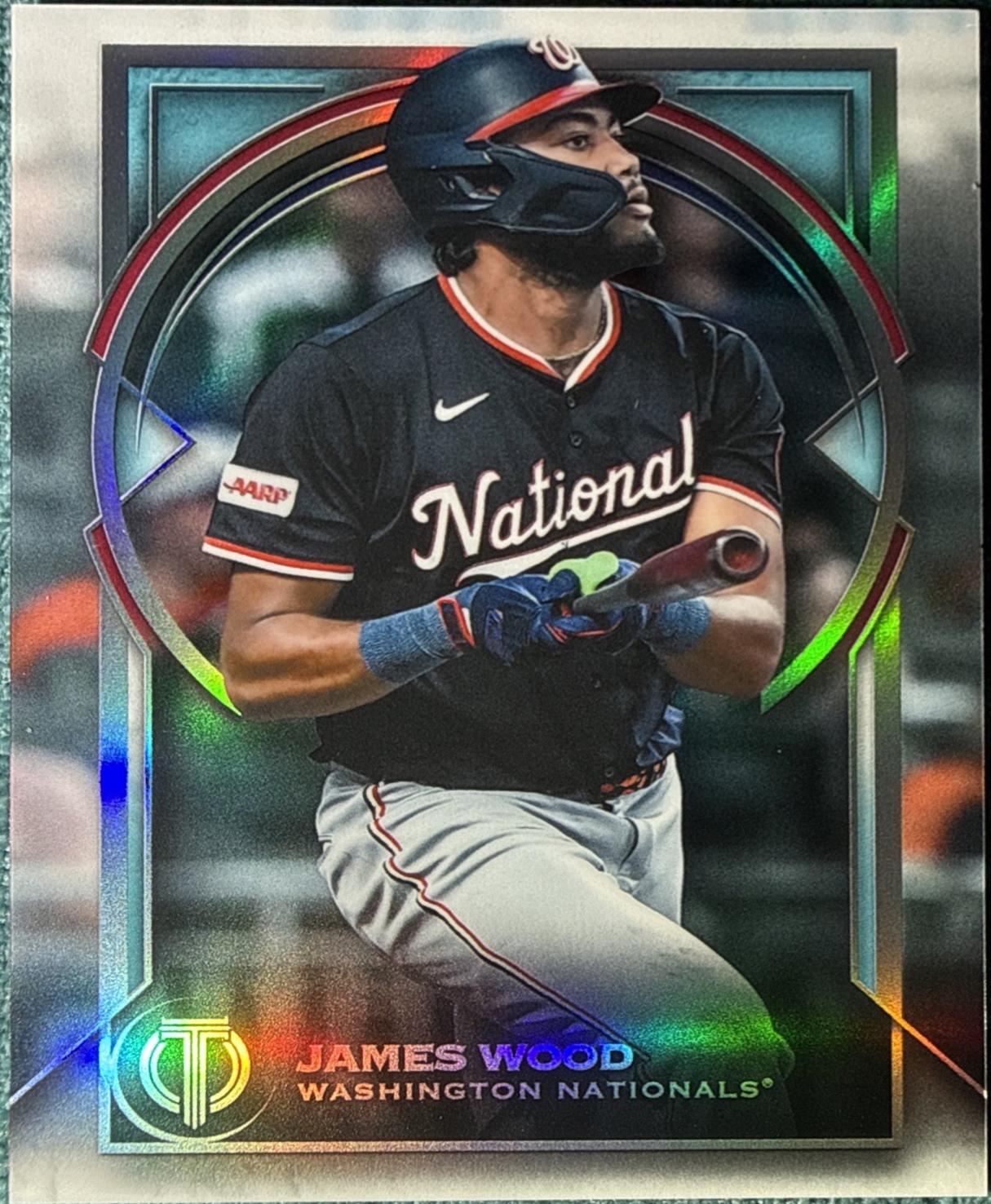 2026 Topps Tribute James Wood #60 card