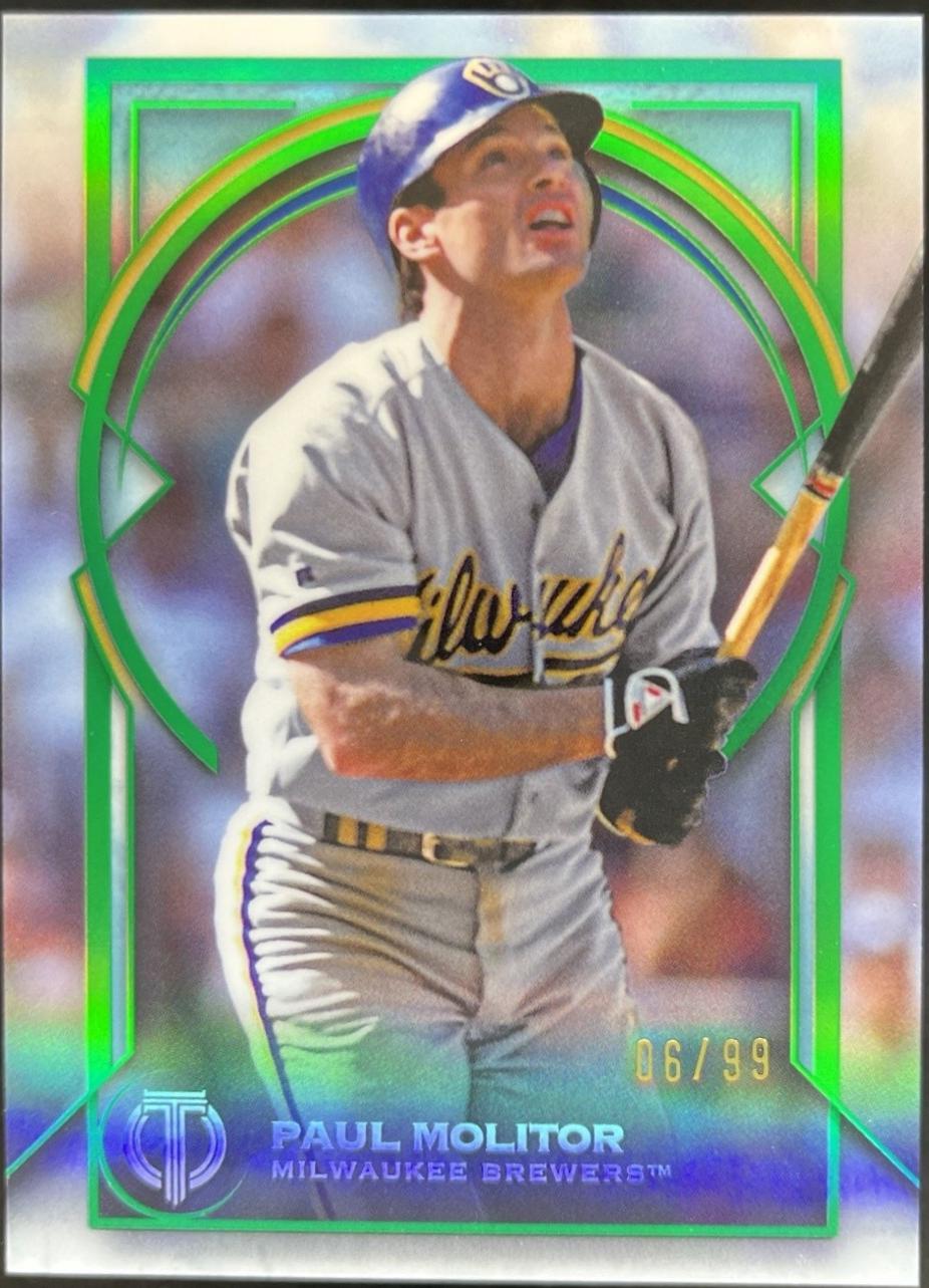 2026 Topps Tribute Paul Molitor [Green] #87 card