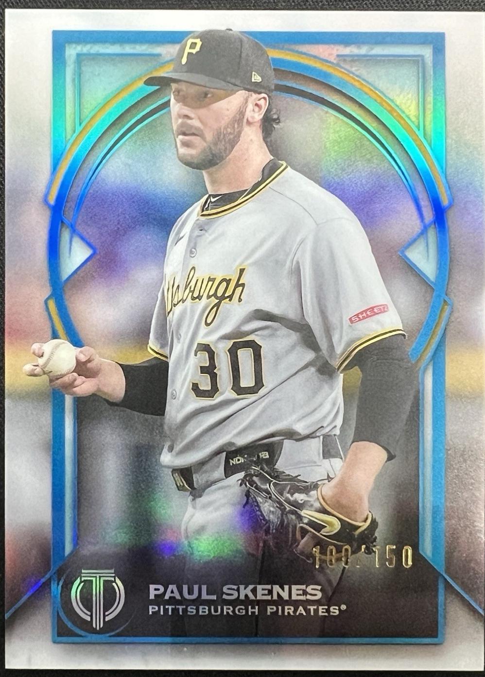 2026 Topps Tribute Paul Skenes [Blue] #12 card