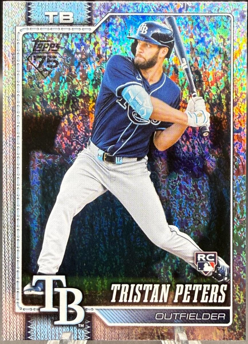 2026 Topps Tristan Peters [Holo] #330 card