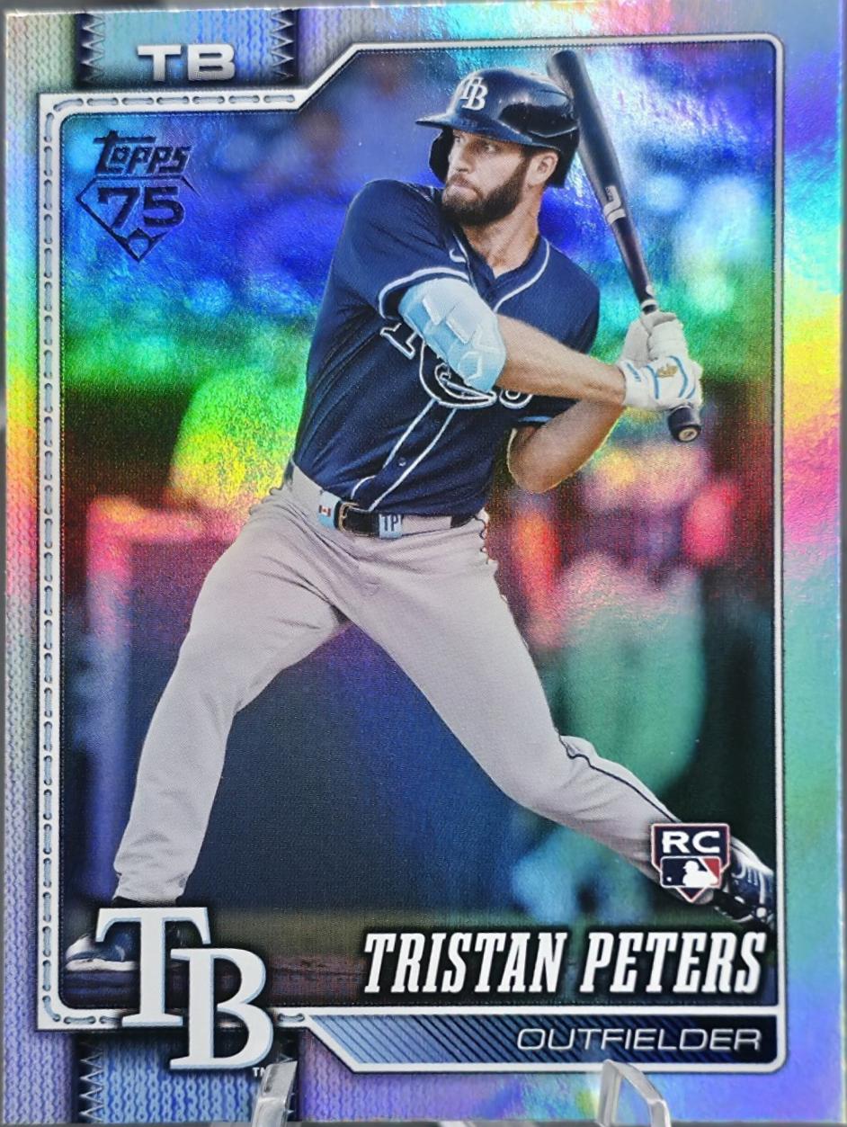 2026 Topps Tristan Peters [Rainbow] #330 card