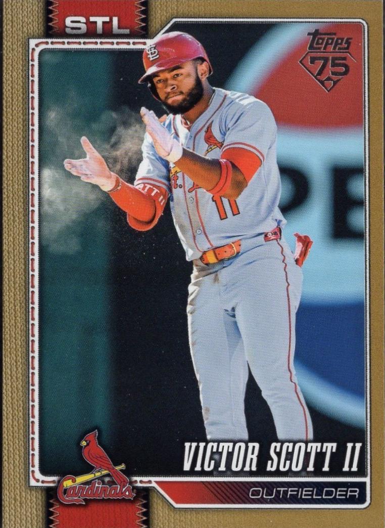 2026 Topps Victor Scott II [Gold] #221 card