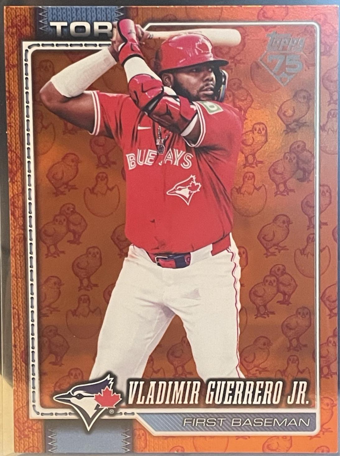 2026 Topps Vladimir Guerrero Jr. [Holiday Chicks] #20 card