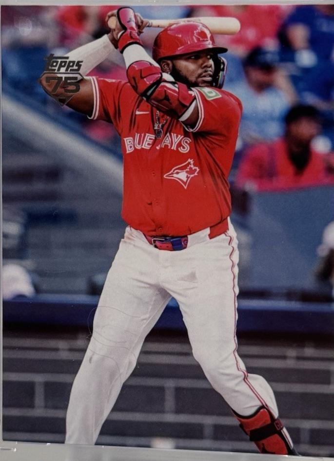 2026 Topps Vladimir Guerrero Jr. [True Photo Variation] #20 card