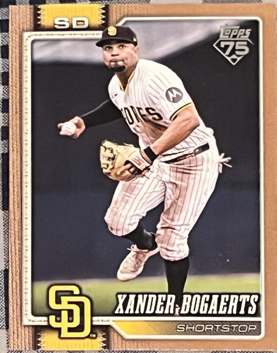 2026 Topps Xander Bogaerts [Gold] #33 card