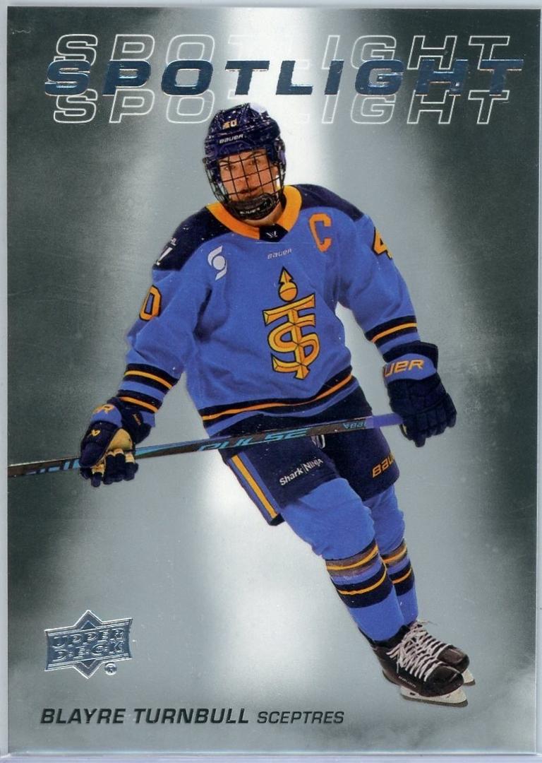 2026 Upper Deck PWHL Spotlight Blayre Turnbull #S-16 card