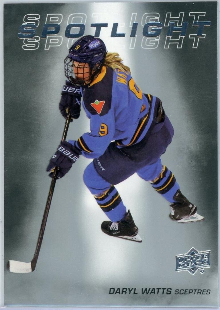 2026 Upper Deck PWHL Spotlight Daryl Watts #S-1 card